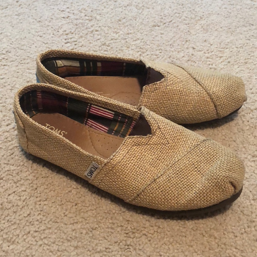 Burlap toms